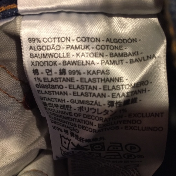 NWT Levi’s 501 Stretch Skinny Jeans Dark 24 25 26 - Picture 8 of 8